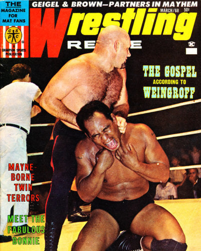 Wrestling Revue May 1968 Magazine PWcatalog
