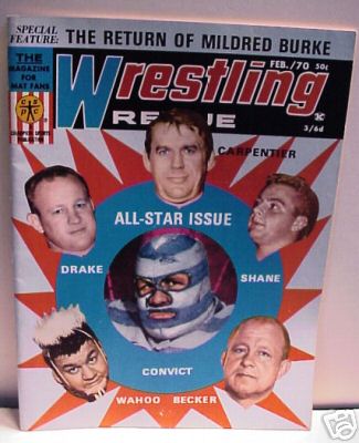 Wrestling Revue February 1970 Magazine PWcatalog