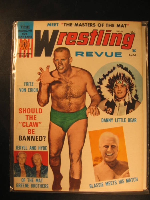 Wrestling Revue May 1970 Magazine PWcatalog
