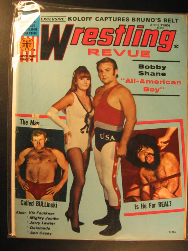 Wrestling Revue April 1971 Magazine PWcatalog