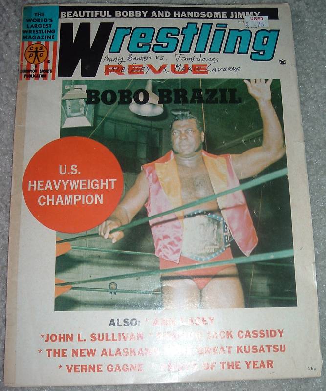Wrestling Revue February 1972 Magazine PWcatalog