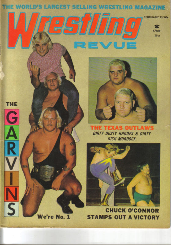 Wrestling Revue February 1973 Magazine PWcatalog