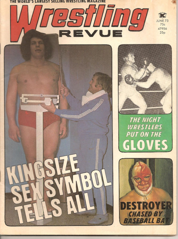 Wrestling Revue June 1973 Magazine PWcatalog