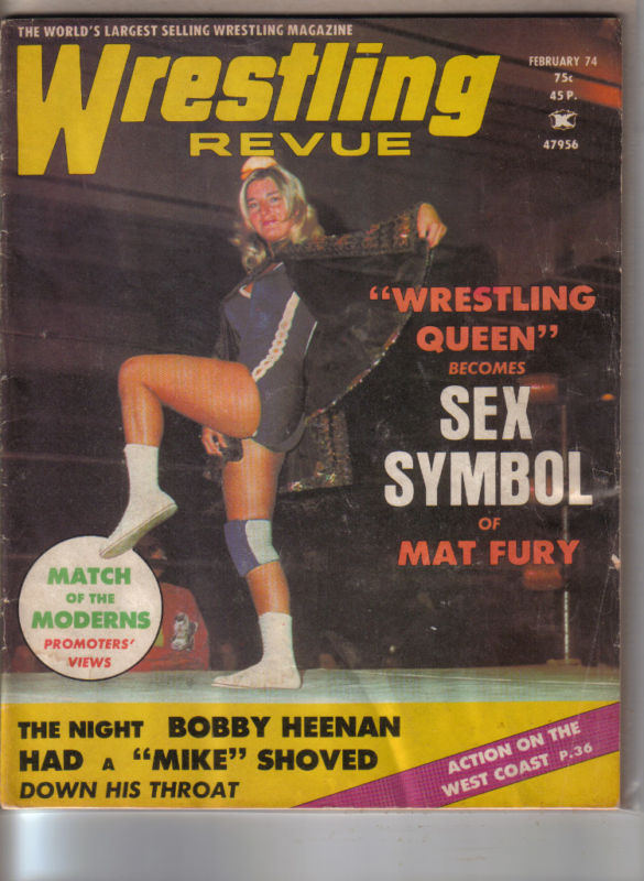 Wrestling Revue February 1974 Magazine PWcatalog
