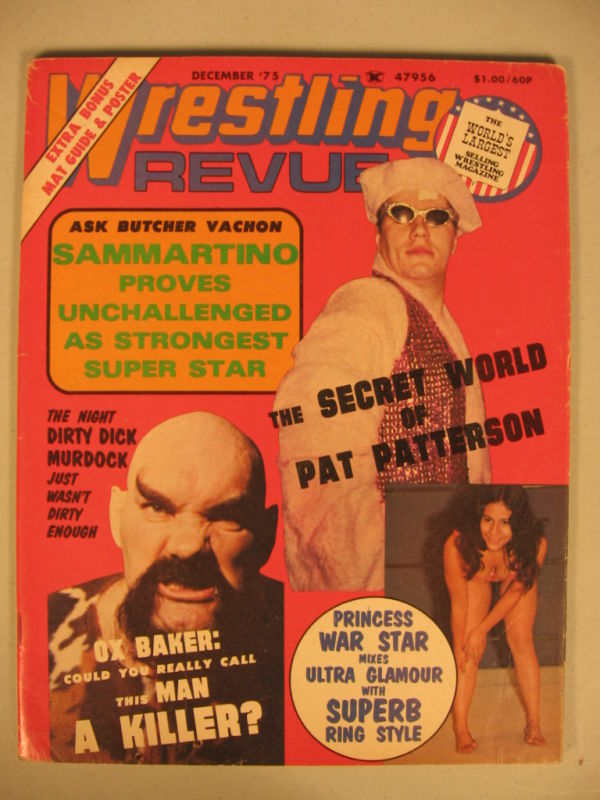 Wrestling Revue December 1975 Magazine PWcatalog