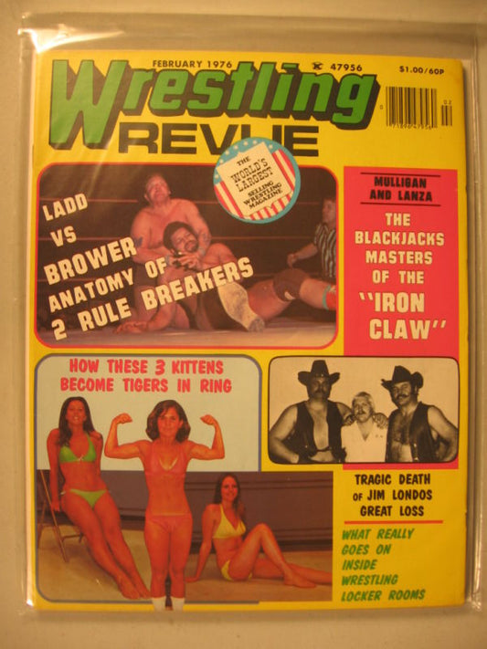 Wrestling Revue February 1976