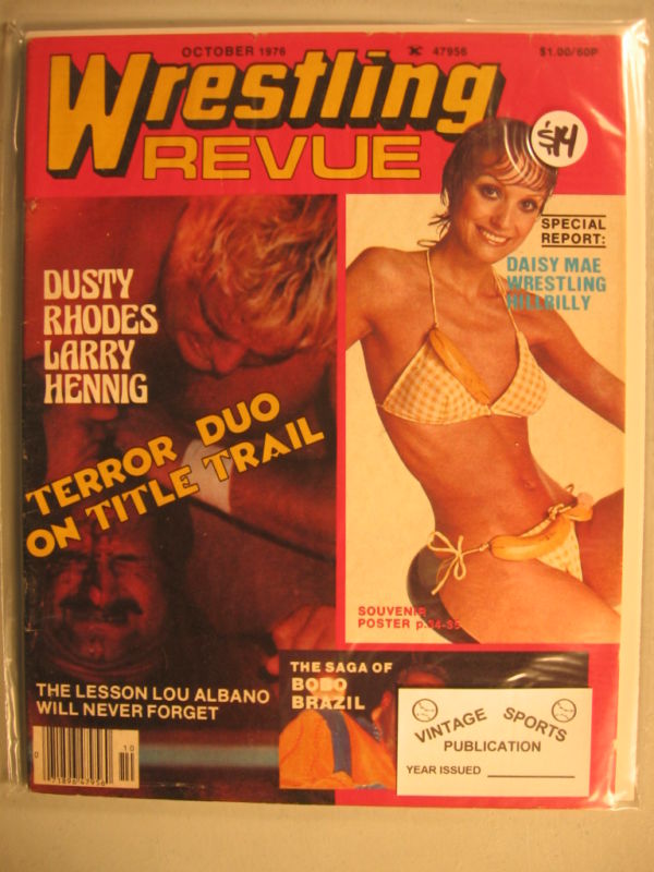 Wrestling Revue October 1976 Magazine PWcatalog