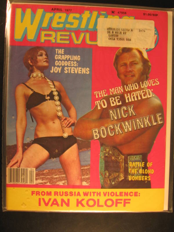 Wrestling Revue April 1977 Magazine PWcatalog