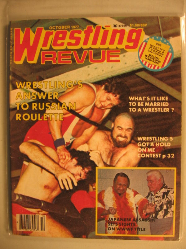 Wrestling Revue October 1977 Magazine PWcatalog