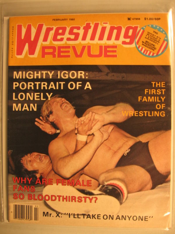 Wrestling Revue February 1980 Magazine PWcatalog