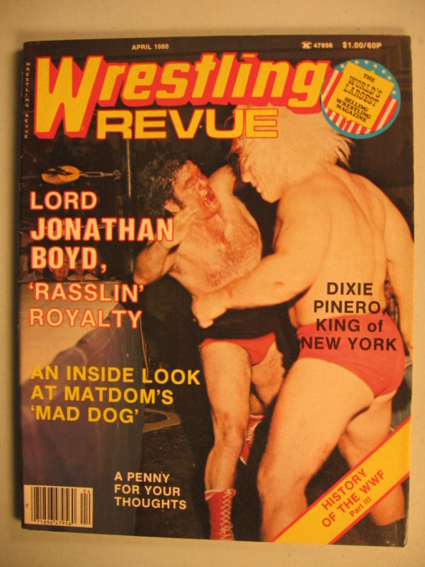 Wrestling Revue April 1980 Magazine PWcatalog
