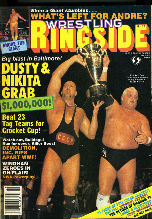 Wrestling Ringside August 1987