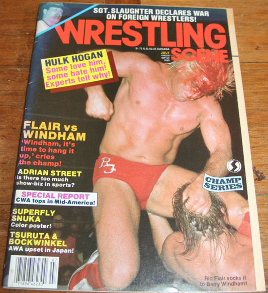Wrestling Scene July 1984