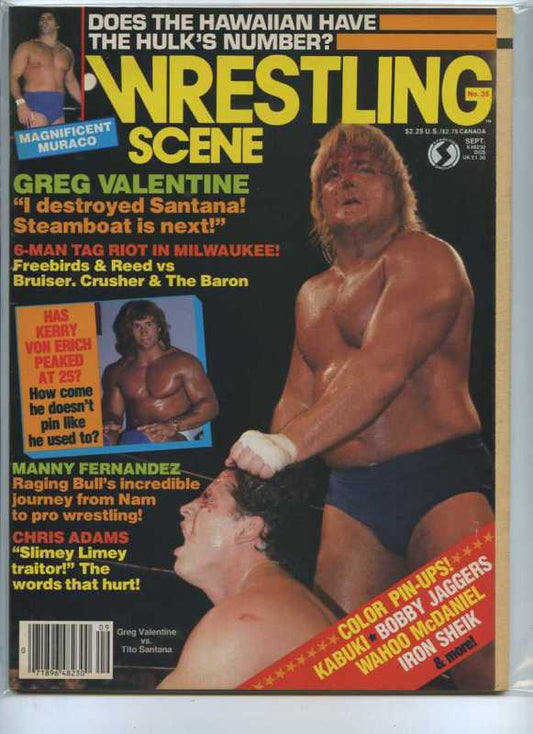 Wrestling Scene September 1986