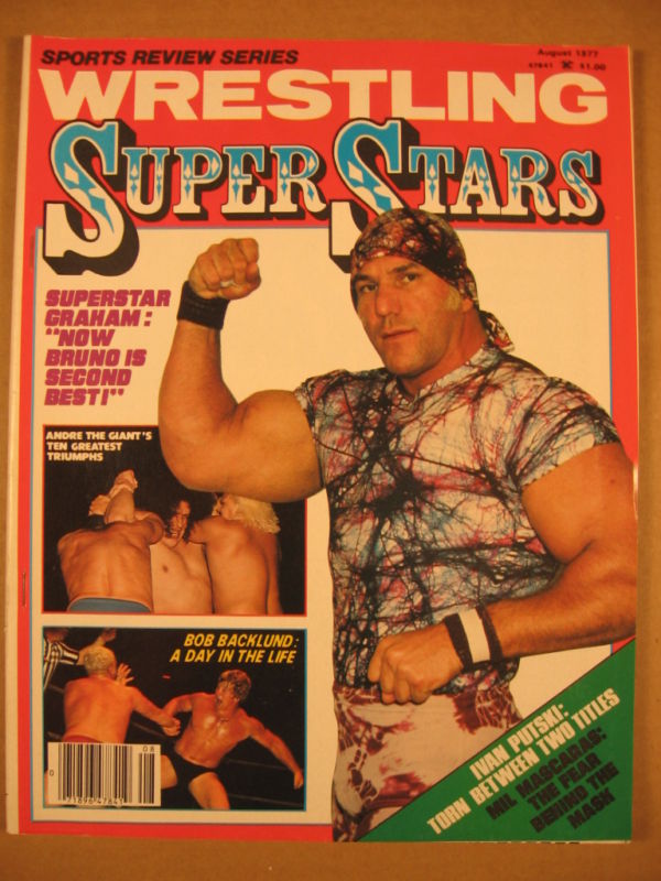 Wrestling Superstars August 1977 Magazine PWcatalog