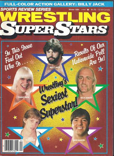 Wrestling Superstars 1984 Magazine PWcatalog