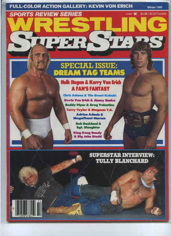 Wrestling Superstars 1985 Magazine PWcatalog