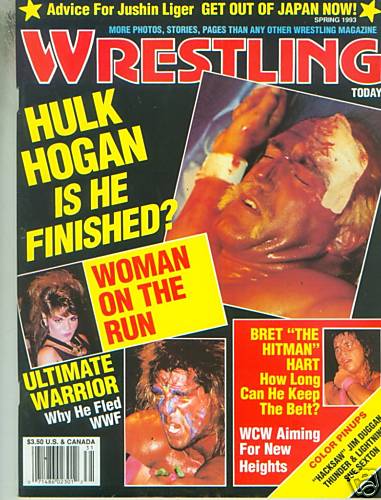 Wrestling Today 1993 Magazine PWcatalog