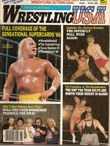 Wrestling USA December 1986 Magazine PWcatalog