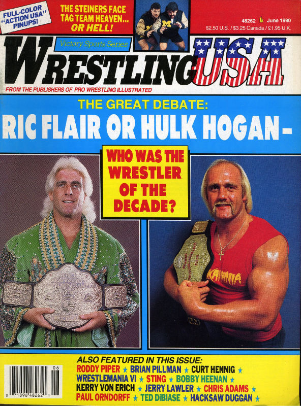 Wrestling USA June 1990 Magazine PWcatalog