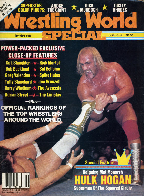 Wrestling World October 1984 Magazine PWcatalog