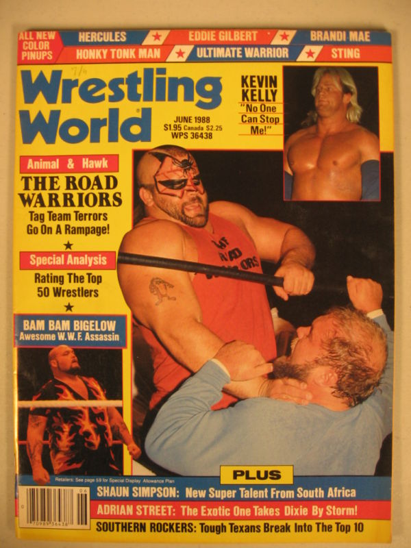Wrestling World June 1988