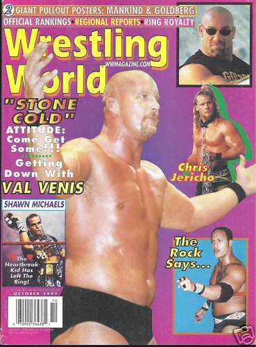 Wrestling World October 1999 Magazine PWcatalog