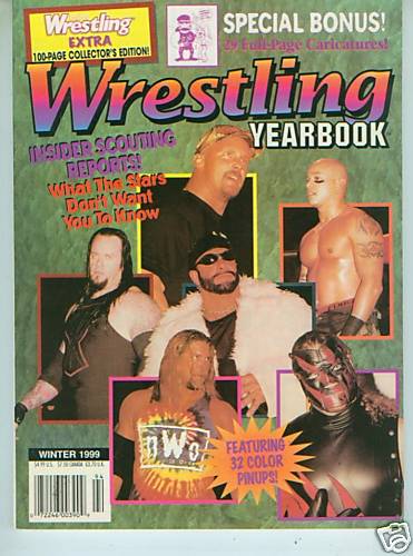 Wrestling Yearbook 1999 Magazine PWcatalog