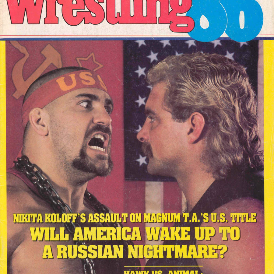 Wrestling 1986 Magazine PWcatalog