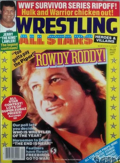 Wrestling All Stars April 1991 Magazine PWcatalog