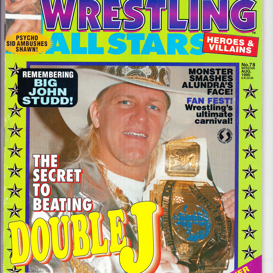 Wrestling All Stars August 1995 Magazine PWcatalog