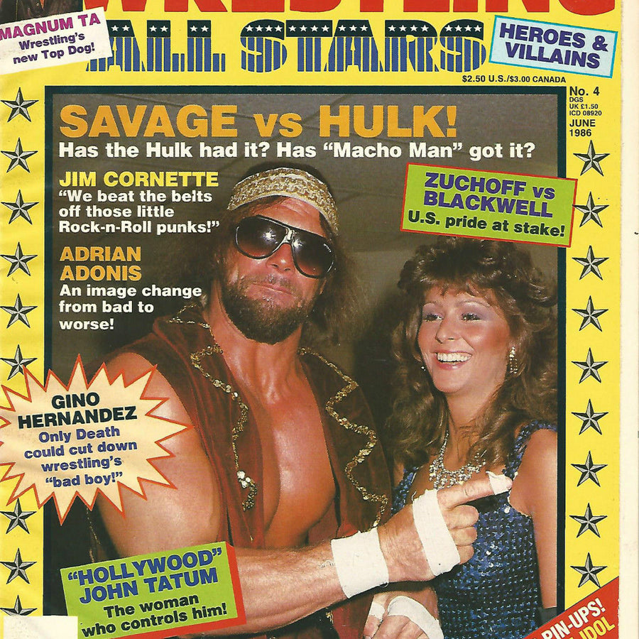 Wrestling All Stars June 1986 Magazine PWcatalog