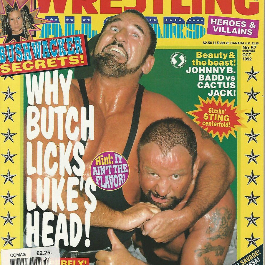 Wrestling All Stars October 1992 Magazine PWcatalog