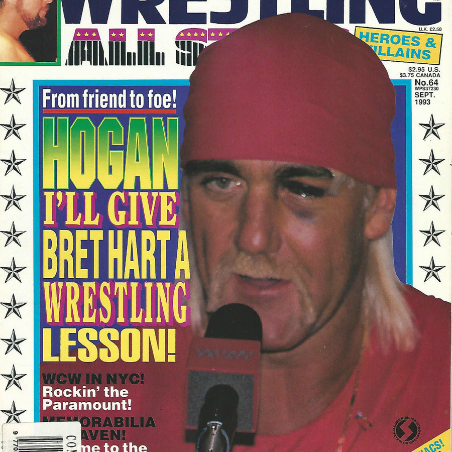Wrestling All Stars September 1993 Magazine PWcatalog