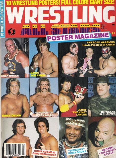 Wrestling All Stars poster1 1980 Magazine PWcatalog
