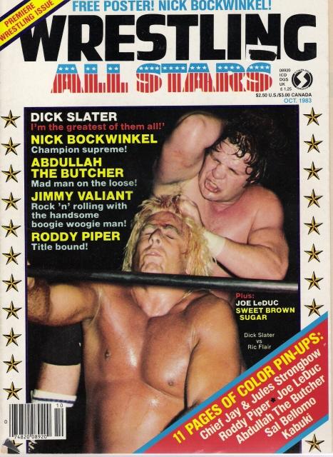 Wrestling All Stars October 1983 Magazine PWcatalog