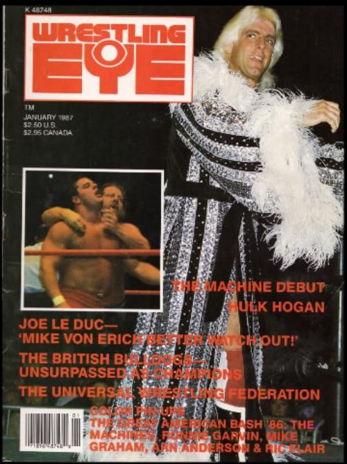 Wrestling Eye January 1987 Magazine PWcatalog