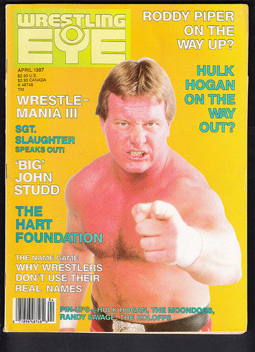 Wrestling Eye  April 1987