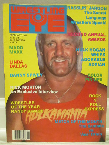 Wrestling Eye February 1987 Magazine PWcatalog
