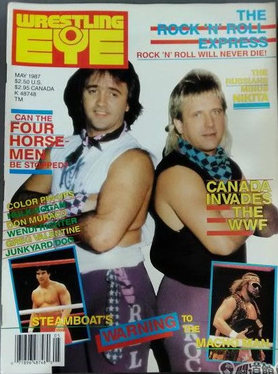Wrestling Eye May 1987 Magazine PWcatalog