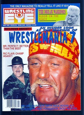 Wrestling Eye May 1991 Magazine PWcatalog