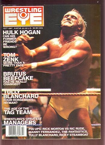 Wrestling Eye October 1987 Magazine PWcatalog