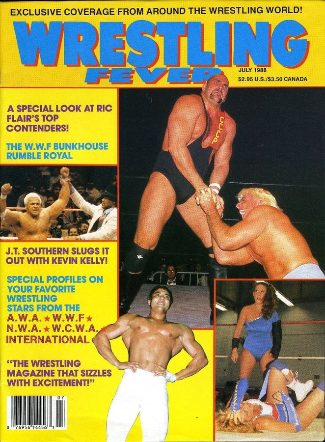 Wrestling Fever July 1988 Magazine PWcatalog
