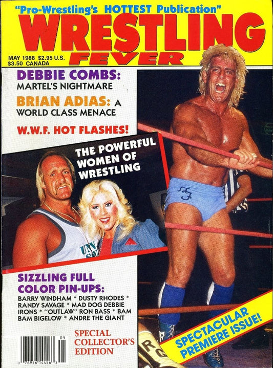 Wrestling Fever May 1988 Magazine PWcatalog