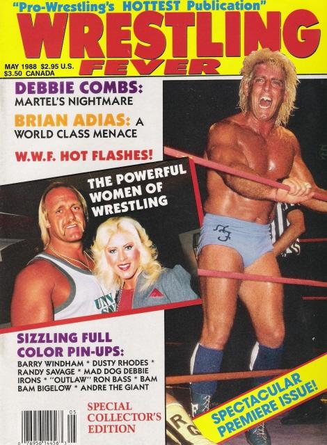 Wrestling Fever May 1988 Magazine PWcatalog