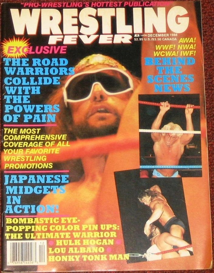 Wrestling Fever December 1988 Magazine PWcatalog