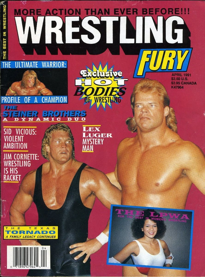 Wrestling Fury April 1991