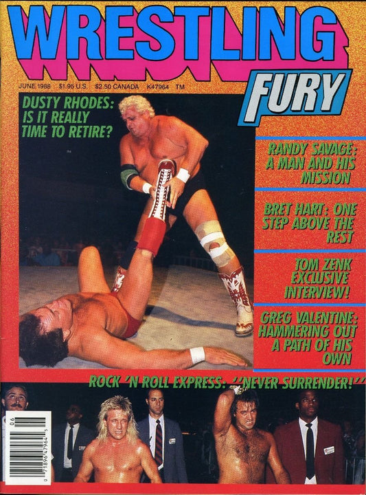 Wrestling Fury  June 1988