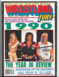 Wrestling Fury February 1991 Magazine PWcatalog