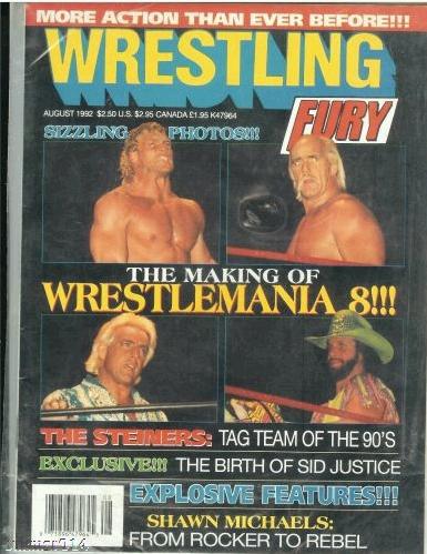 Wrestling Fury August 1992